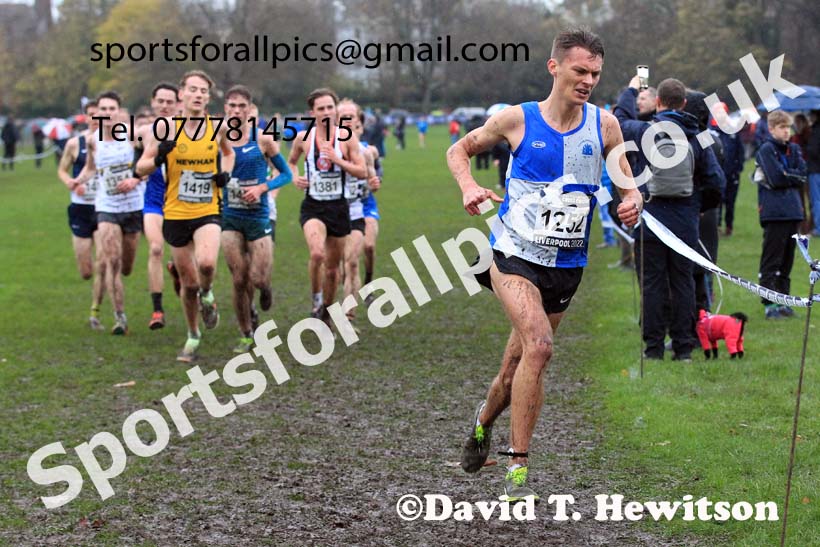 Senior Men and Under-23 Men, 2022 British Athletics Cross Challenge, Sefton Park, Liverpool.  Photo: David T. Hewitson/Sports for All Pics